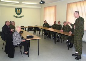 Mokymo centre lankėsi Juozo Lukšos-Daumanto žmona Nijolė Bražėnaitė  - 4
