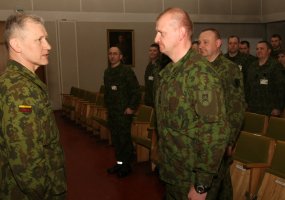 Kariuomenės vadas gen. ltn. Arvydas Pocius išreiškė pasitikėjimą ir padėką Sausumos pajėgoms - 2