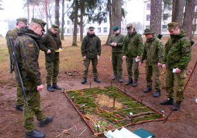 Rengiami būsimi pėstininkų skyriaus vadai - 1