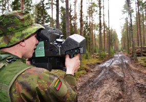 Kęstučio bataliono kariai dalyvavo lauko taktinėse pratybose - 3