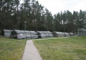 Logistai įrengė stovyklą pratyboms „Gintarinė valia 2014“ - 3