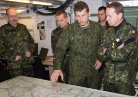 Lietuvos kariai treniravosi veikti daugiašalės sąjungininkų divizijos sudėtyje - 3
