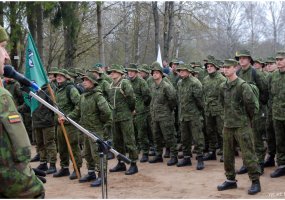 Vyko tradicinis pėsčiųjų žygis „Kęstutėnai“ - 1