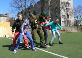 Karių apsilankymas Biržų „Aušros“ vidurinėje mokykloje - 4