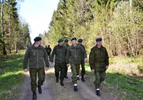 Sausumos pajėgų kariai analizavo istorinį Virtukų mūšį - 2