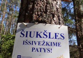 Aukštaitijoje “LKA keliautojų klubo” nariai išvalė apie 70 km upių ruožo - 4