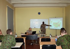 JAV instruktoriai vedė pratybas Vytenio bataliono kariams - 1