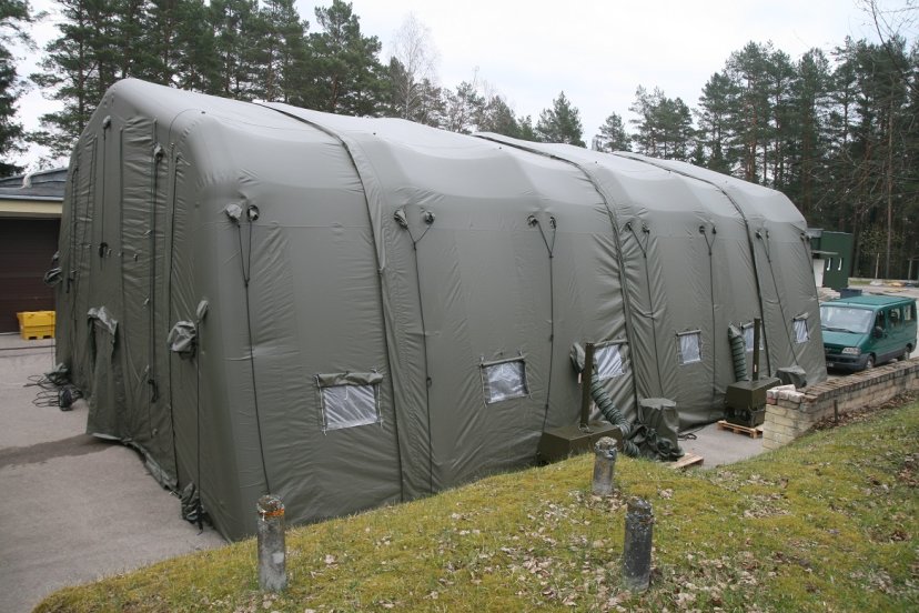 Logistai įrengė stovyklą pratyboms „Gintarinė valia 2014“