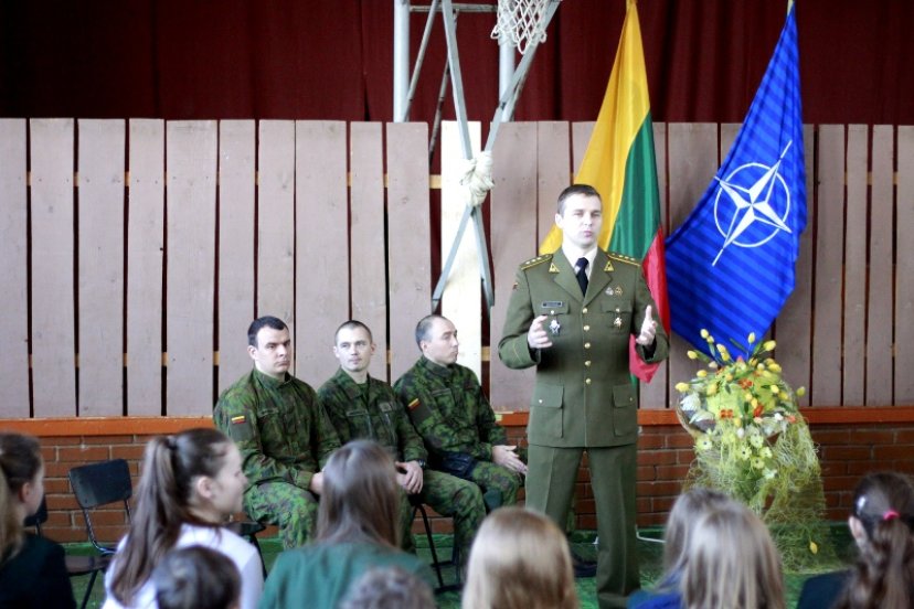 Vizitas Kulautuvos vidurinėje mokykloje