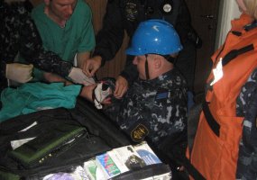 Lietuvos karo laivas su sąjungininkais rengėsi budėjimui NATO junginyje - 4