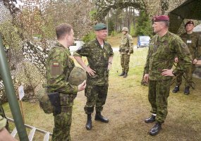 KASP štabe lankėsi Danijos savanorių pajėgų vadas - 5