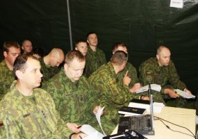 Brigados „Geležinis Vilkas“ štabas rengiasi tarptautinėms pratyboms „Kardo kirtis 2014“ - 2