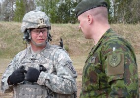 Personnel of MIB Iron Wolf and U.S. paratroopers attended joint live-fire exercise  - 3