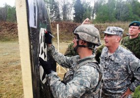 U.S. Army Europe Command Sergeant Major paid a visit to Lithuania - 6
