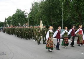 Partizanų pagerbimo, kariuomenės ir visuomenės vienybės dienos šventė Marijampolėje - 1