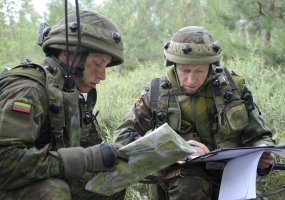 Pratybų „Kardo kirtis 2014“ Latvijoje dienoraštis: karo inžinieriai prakaito negaili - 2