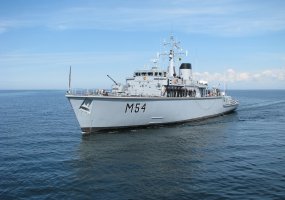 Laivas M54 „Kuršis“ rengiamas skyrimui į NATO junginį - 2