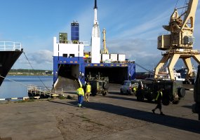 Paskutiniai pratybų „Kardo kirtis 2014“ dalyviai ir karinė technika jau pakeliui namo - 5
