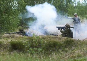 Journal of Exercise Saber Strike 2014 in Latvia - countering armoured vehicles.  - 2
