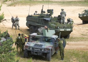 Journal of Exercise Saber Strike 2014 in Latvia - the STRYKER armoured vehicle  called in honor... - 1