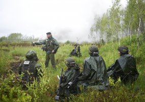 OCTs trained in Lithuania are sharing experience at Exercise Saber Strike 2014 in Latvia  - 2