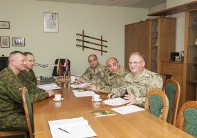 Commander of the National Guard of Georgia is conducting a visit in Lithuania  - 2