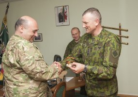 Commander of the National Guard of Georgia is conducting a visit in Lithuania  - 3