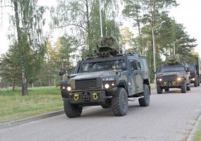 The last military equipment and participants of Saber Strike 2014 are on their way home  - 1