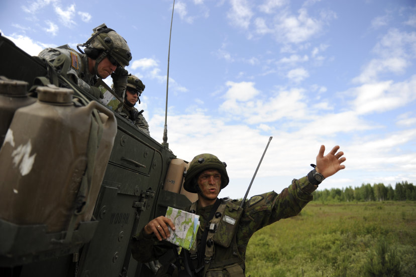 Journal of Exercise Saber Strike 2014 in Latvia: combat engineers spare no sweat