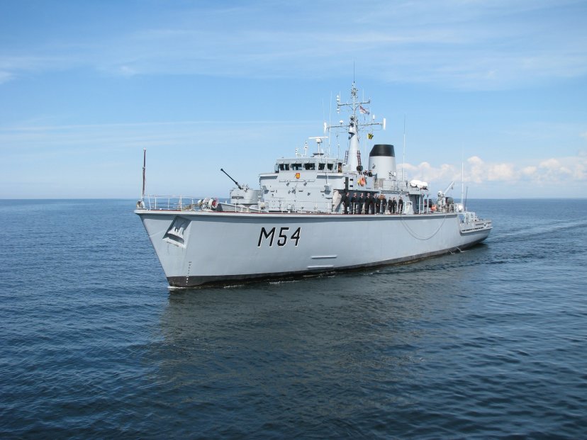 Laivas „Kuršis“ (M54) NATO laivų junginyje 