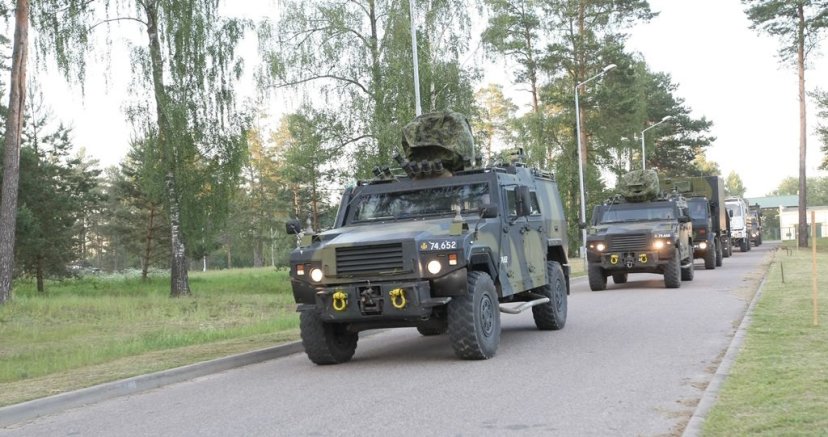 The last military equipment and participants of Saber Strike 2014 are on their way home 