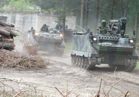 Su Algirdo bataliono vadu kalbamės apie neseniai vykusias pratybas „Kardo kirtis 2014“ - 5