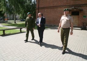 Krašto apsaugos ministras aplankė jaunųjų šaulių stovyklą Vytenio batalione - 3