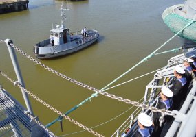 Karo laivų flotilei pradėjo vadovauti naujai paskirtas štabo viršininkas - 5