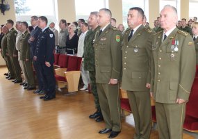 Lietuvos kariuomenės mokykloje – viršininko pareigų perdavimo ceremonija - 1