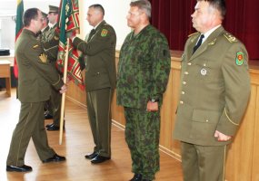 Lietuvos kariuomenės mokykloje – viršininko pareigų perdavimo ceremonija - 2