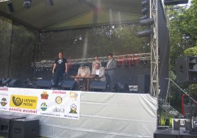 Kariai dalyvavo gyvosios istorijos festivalyje „Kviečia Joniškėlio Respublika“ - 1