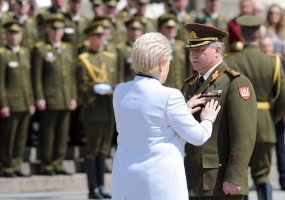 Inauguruotas naujasis Lietuvos kariuomenės vadas – gen. mjr. Jonas V. Žukas - 4