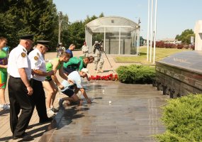 Tradiciniame Medininkų aukų pagerbimo bėgime – Sausumos pajėgų kariai - 3