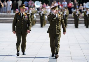 Major General Jonas Vytautas Žukas inaugurated as the new Chief of Defence in the Cathedral... - 2