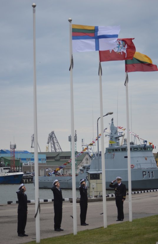 Paminėta Lietuvos karinių jūrų pajėgų atkūrimo diena 