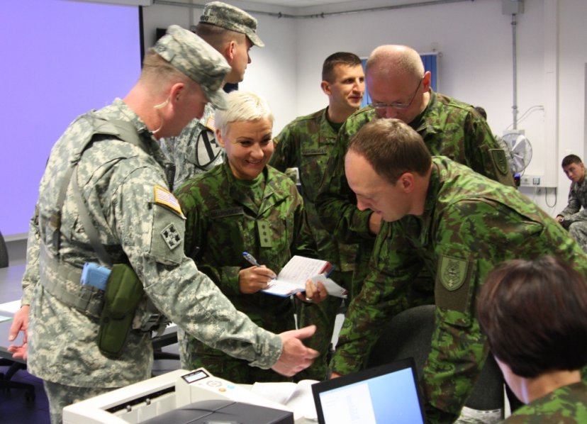 The first phase of the multinational exercise Saber Junction 2014 in full swing 