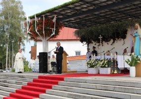 Šiluvoje buvo meldžiamasi už Lietuvos gynėjus - 2