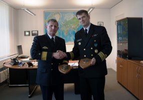 Lietuvos karininko vadovaujamas NATO laivų junginys lankėsi Rostoko uoste - 2