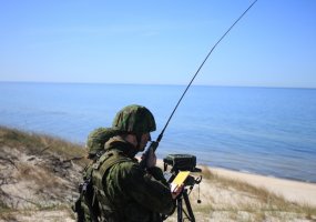 Per bendras pratybas Lietuvos ir JAV kariai treniruosis šaudyti artilerijos pabūklais į taikinius... - 3