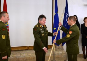 Naujasis Lietuvos kariuomenės vyriausiasis puskarininkis – seržantas majoras Dainius Snarskis - 4