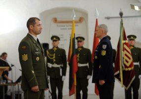 Naujasis Lietuvos kariuomenės vyriausiasis puskarininkis – seržantas majoras Dainius Snarskis - 5