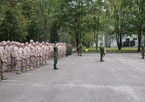 Vaidotėnai atsisveikino su III-ąja parengtojo rezervo karių laida - 1