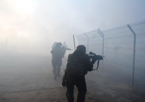 Savaitgalį Šilalės mieste ir jos apylinkėse vyko didelio masto karinės pratybos - 3