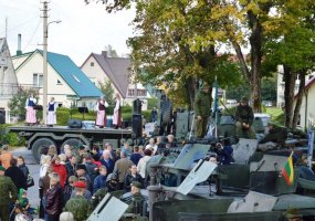 Savaitgalį Šilalės mieste ir jos apylinkėse vyko didelio masto karinės pratybos - 6